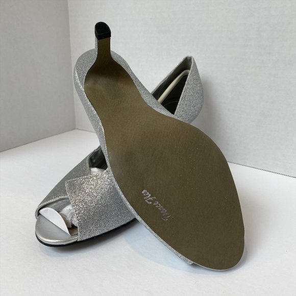 COPY - Easy Street - Alive @5 - Ravish Pump - Silver Glitter - Size 9 W - New i… - Picture 5 of 12
